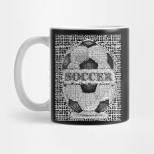 Soccer Ball Burger Mug